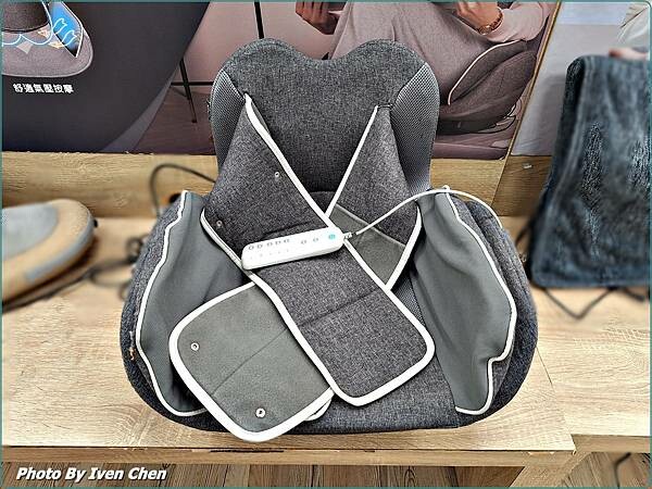 《科技養生》科技改善生活品質/溫感氣壓美姿椅舒適養生/輕巧攜