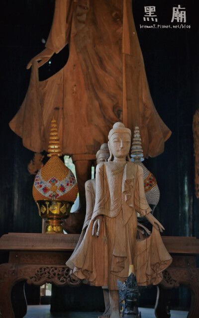 《泰國清邁自由行》清萊黑廟(黑屋博物館)│宛如部落遺蹟的死亡 黑廟(黑屋博物館)-8