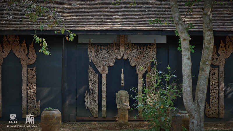 《泰國清邁自由行》清萊黑廟(黑屋博物館)│宛如部落遺蹟的死亡 黑廟(黑屋博物館)-21