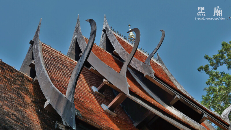 《泰國清邁自由行》清萊黑廟(黑屋博物館)│宛如部落遺蹟的死亡 黑廟(黑屋博物館)-18