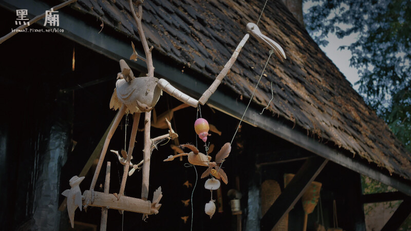 《泰國清邁自由行》清萊黑廟(黑屋博物館)│宛如部落遺蹟的死亡 黑廟(黑屋博物館)-20