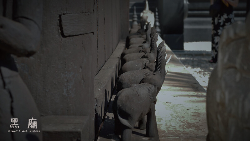 《泰國清邁自由行》清萊黑廟(黑屋博物館)│宛如部落遺蹟的死亡 黑廟(黑屋博物館)-5