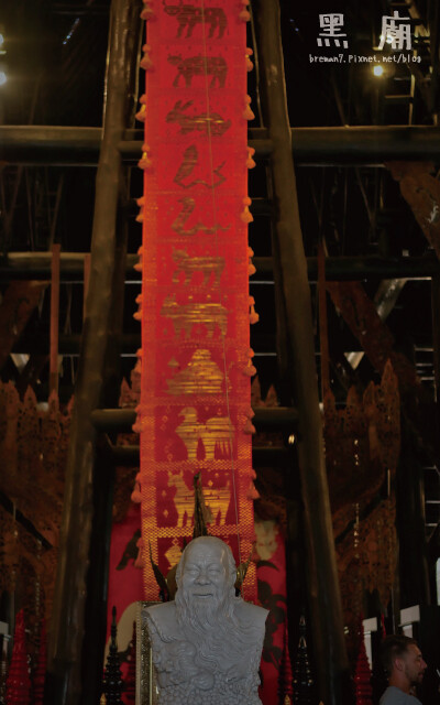 《泰國清邁自由行》清萊黑廟(黑屋博物館)│宛如部落遺蹟的死亡 黑廟(黑屋博物館)-10