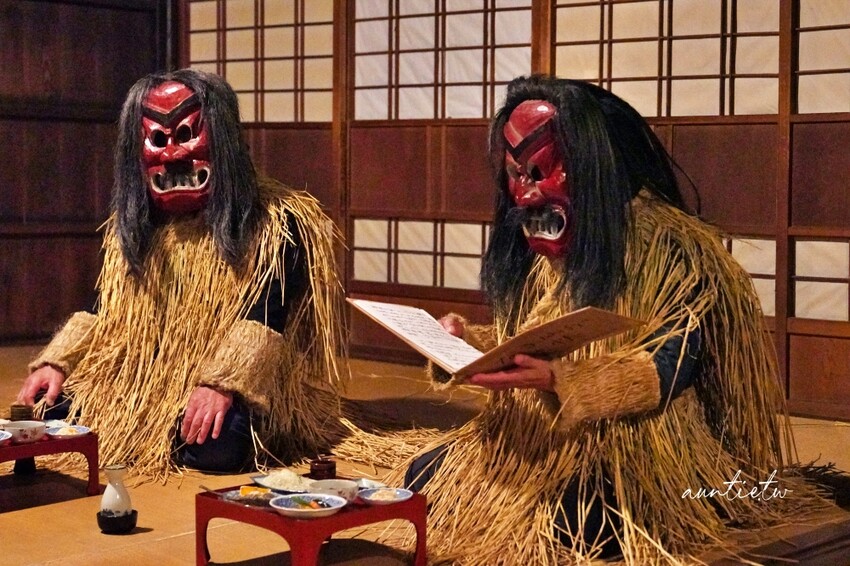 日本【秋田旅遊】男鹿｜男鹿真山傳承館體驗生剝鬼造訪，震撼生剝鬼太鼓秀