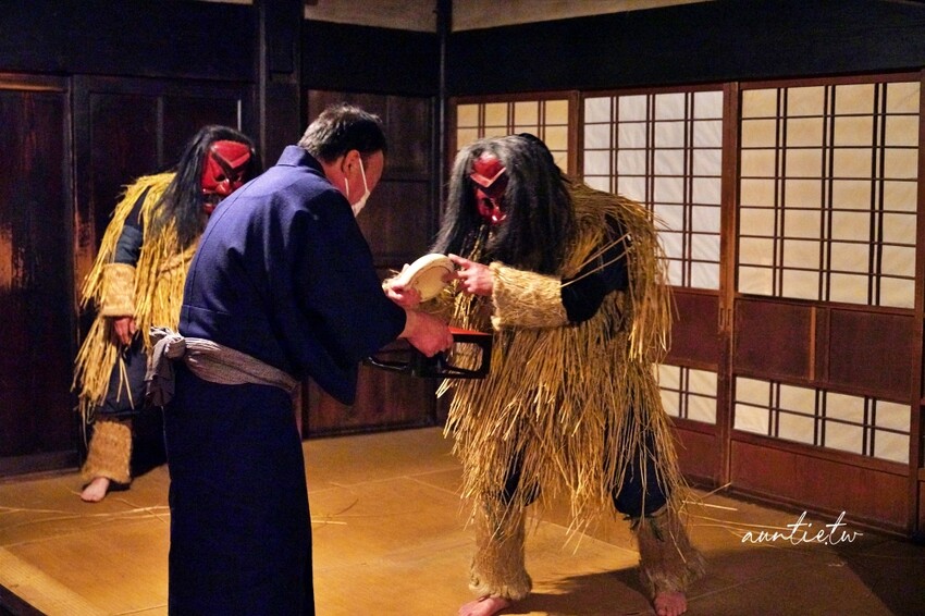 日本【秋田旅遊】男鹿｜男鹿真山傳承館體驗生剝鬼造訪，震撼生剝鬼太鼓秀