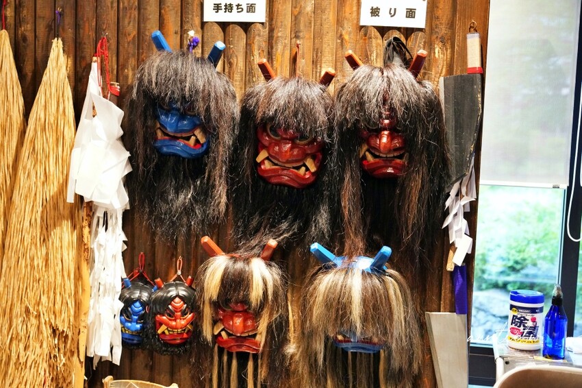 日本【秋田旅遊】男鹿｜男鹿真山傳承館體驗生剝鬼造訪，震撼生剝鬼太鼓秀