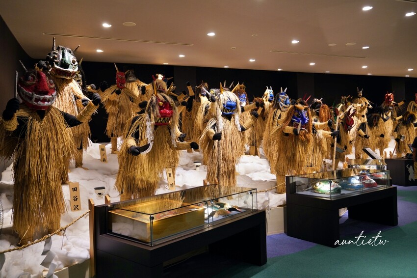 日本【秋田旅遊】男鹿｜男鹿真山傳承館體驗生剝鬼造訪，震撼生剝鬼太鼓秀
