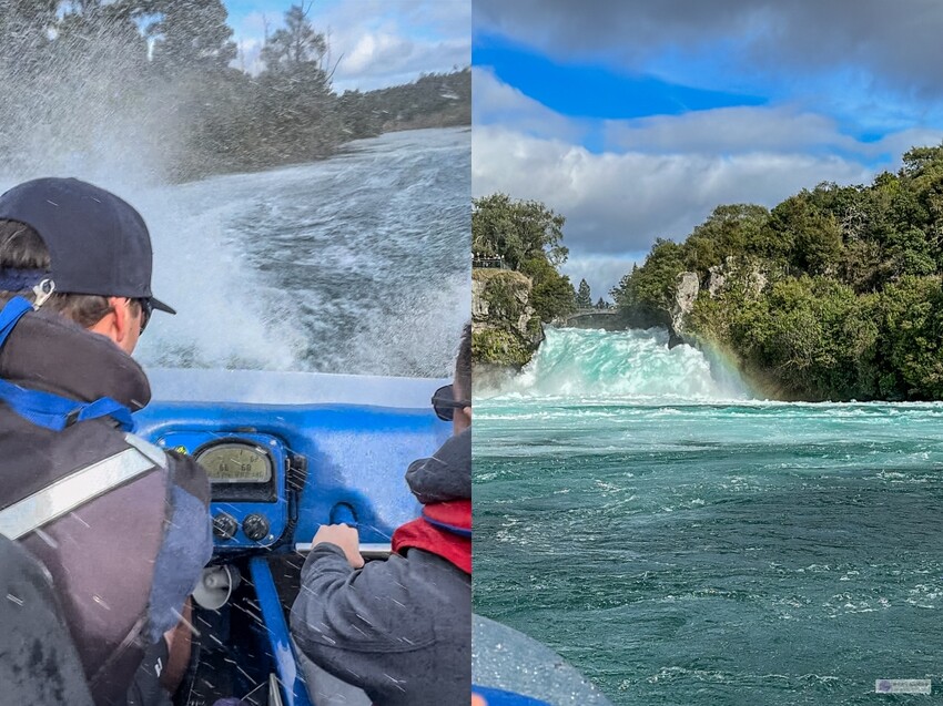 感受刺激與壯觀！胡卡瀑布噴射快艇體驗，近距離欣賞壯麗瀑布，30分鐘的飆速旋轉帶來前所未有的刺激感受。