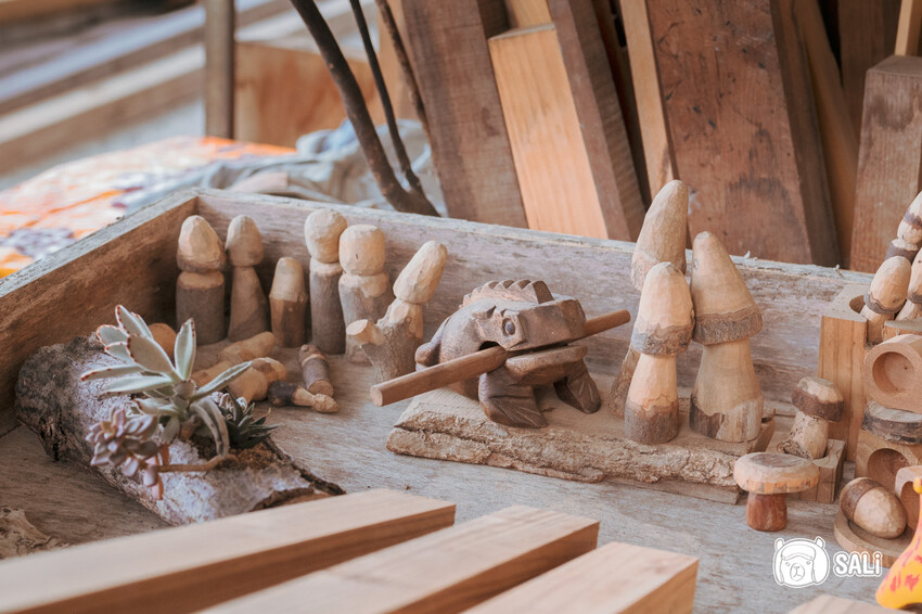 桃園大溪一日遊｜勇闖大溪客庄神農保甲路尋詔安，認識神農信仰，體驗香火包、藍晒顯影、品味在地風味餐 - 莎笠，小日子