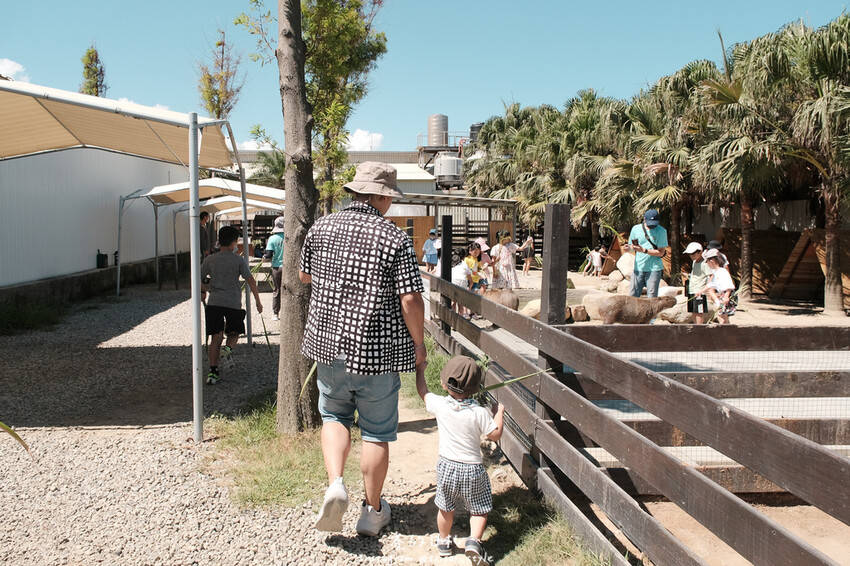 新竹市香山區MiFresa 財財的手作基地遊廢物媽媽農場|新竹生活資訊|穿著新衣到農場玩!超簡單穿穿搭,一套上就有不同層