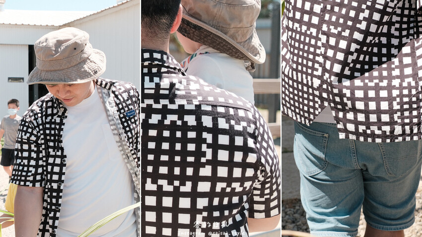 新竹市香山區MiFresa 財財的手作基地遊廢物媽媽農場|新竹生活資訊|穿著新衣到農場玩!超簡單穿穿搭,一套上就有不同層