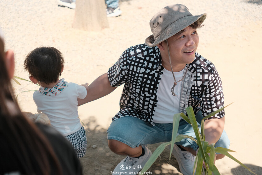 新竹市香山區MiFresa 財財的手作基地遊廢物媽媽農場|新竹生活資訊|穿著新衣到農場玩!超簡單穿穿搭,一套上就有不同層