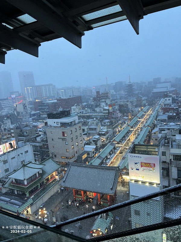 日本【2024日本關東北陸滑雪之旅】大雪的淺草寺 & 夜晚的淺草寺 及 淺草文化觀光中心