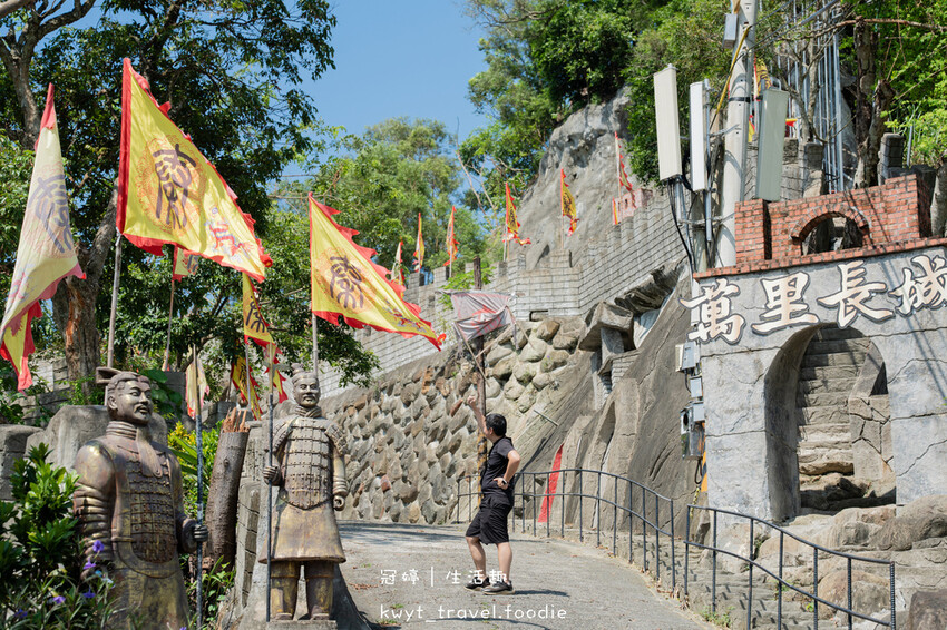 台南白河景點_台灣萬里長城，MV拍攝場景！免費古裝體驗，一秒