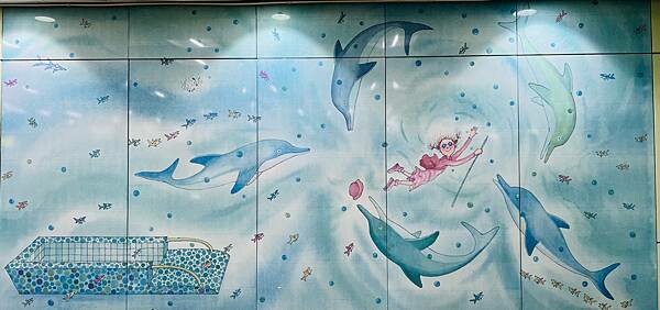 台北美麗超好拍照的捷運站：南港站幾米彩繪