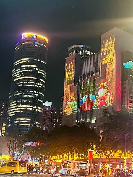 2023年新北耶誕城燈飾。走走逛逛