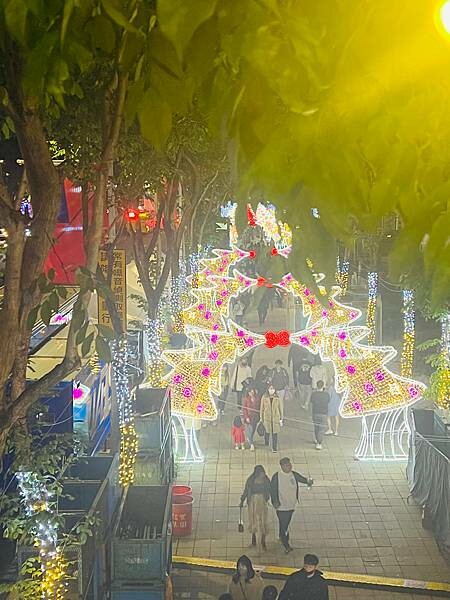 2023年新北耶誕城燈飾。走走逛逛