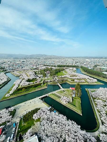 2023年北海道函館五稜郭櫻花季:熱情的盛開。推薦日本好吃的