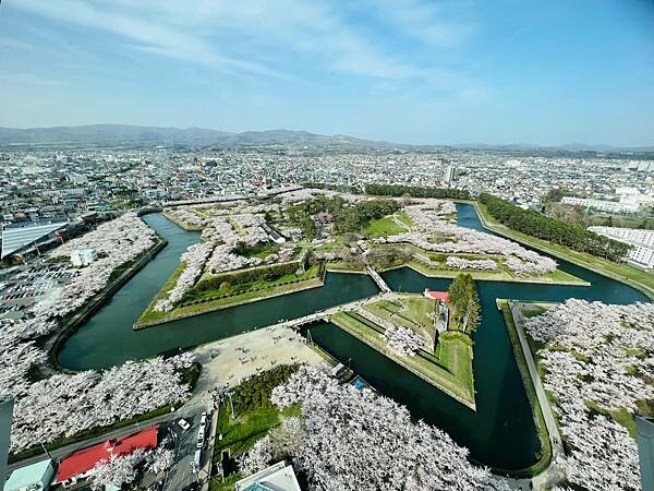 2023年北海道函館五稜郭櫻花季:熱情的盛開。推薦日本好吃的