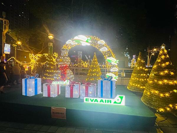 2023年新北耶誕城燈飾。走走逛逛