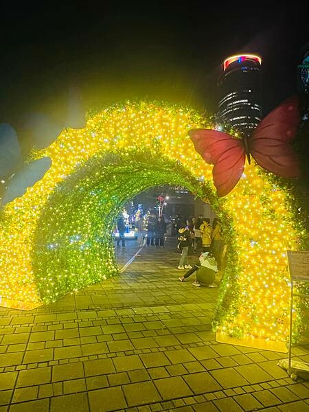 2023年新北耶誕城燈飾。走走逛逛