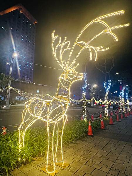 2023年新北耶誕城燈飾。走走逛逛