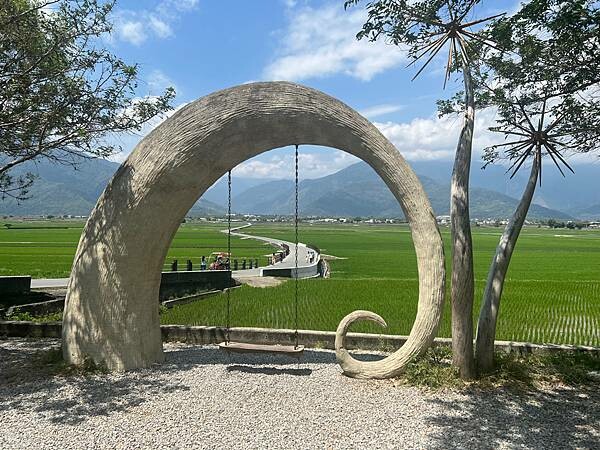 池上春季一日遊。伯朗大道一片片綠油油的稻田|台東嘉義宜蘭遊記