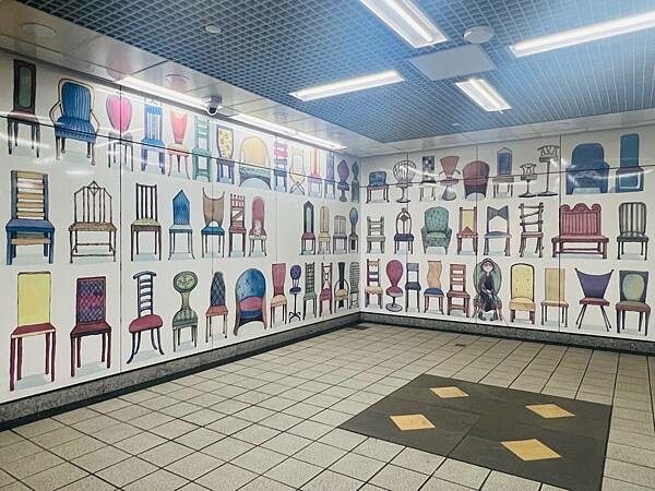 台北美麗超好拍照的捷運站：南港站幾米彩繪