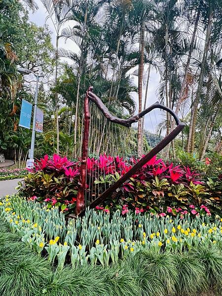 2024年士林官邸公園鬱金香花季:相鬱祈福。鬱金香齊放