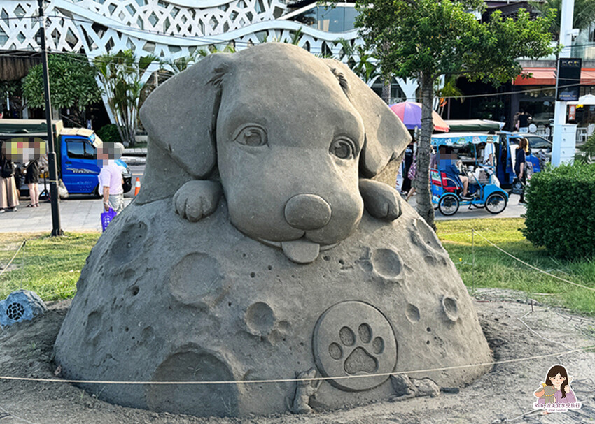 【新北免費景點】2024八里城市沙雕展，有17座沙雕及3大宇