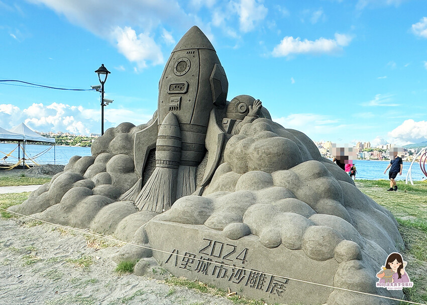【新北免費景點】2024八里城市沙雕展，有17座沙雕及3大宇