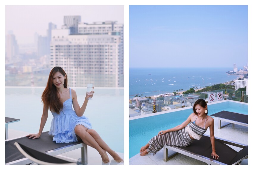 泰國芭達雅自由行  Veranda Resort Pattaya - MGallery、Somerset Pattaya 輕奢五星飯店賞日落、登上 Ocean Sky 看猛男舞團表演