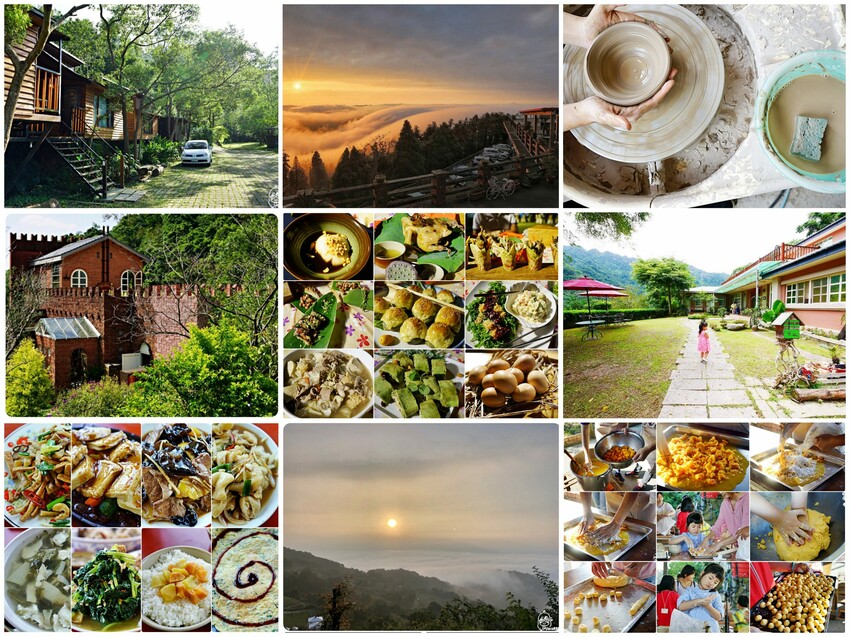 繡球花冰淇淋！苗栗夢幻「花露農場Flower Home」，讓你在花海中享受幸福滋味。