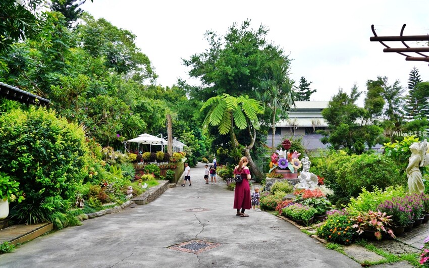 繡球花冰淇淋！苗栗夢幻「花露農場Flower Home」，讓你在花海中享受幸福滋味。