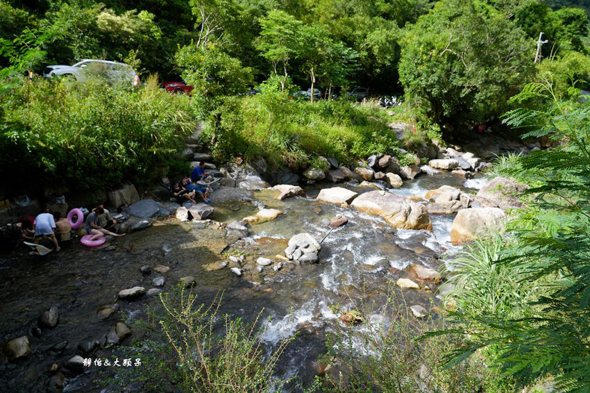 宜蘭溪邊玩水撈魚「圳頭鴛鴦溪」,員山隱藏版溪邊烤肉、親子玩水