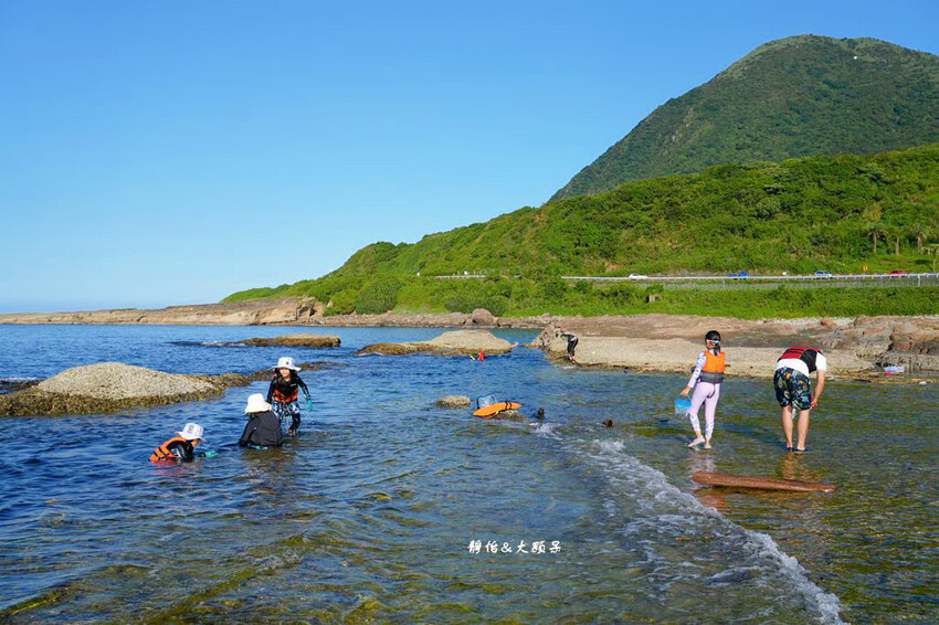 蝙蝠洞公園,新北瑞芳浮潛玩水勝地,盡情探索潮間帶生態!