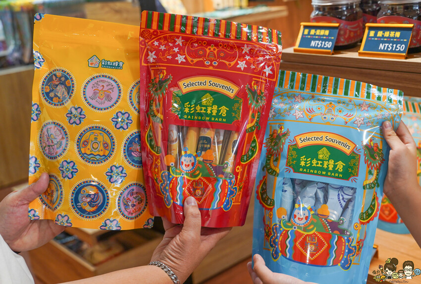 解開彩虹密碼的網紅打卡熱點 彩虹文創 台中草悟道店，獨家彩虹村商品、童趣歡樂打卡點、可休憩喝咖啡吃冰、台中伴手禮 - 跟著尼力吃喝玩樂＆親子生活