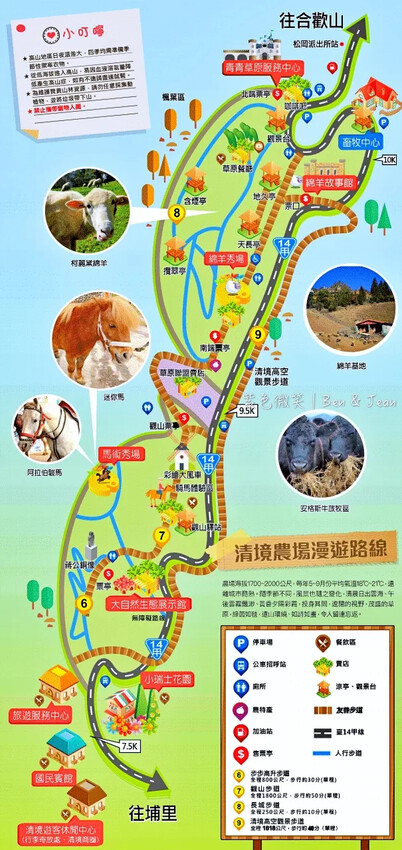 南投縣仁愛鄉清境農場一日遊|二日遊》青青草原門票資訊、交通地圖、綿羊秀、馬術秀精采又好看