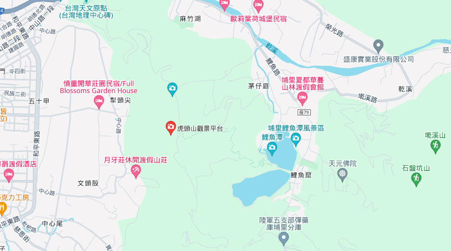 南投縣埔里鎮南投埔里景點｜虎頭山觀景平台,免費看埔里百萬夜景的飛行場地