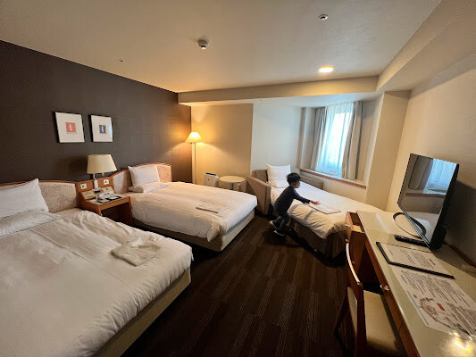 日本【2023大阪親子行】新千歲機場航站飯店Air Terminal Hotel。 新千歲空港住宿推薦~入住還可以泡溫泉