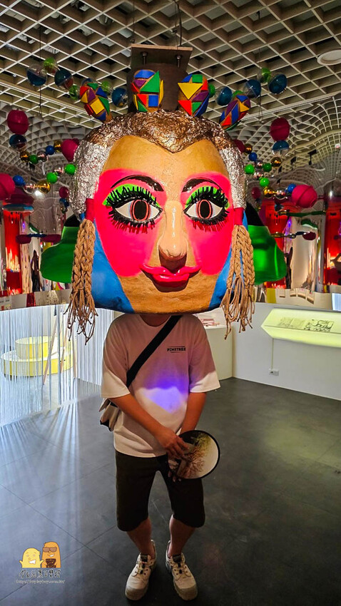 台北市松山區便宜有冷氣附停車場的親子景點 台北偶戲館，超好逛好玩有互動區，世界各國玩偶一次看完