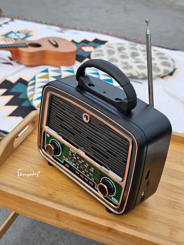 【3C周邊】E-books 中景科技 懷舊時光多功能藍牙喇叭