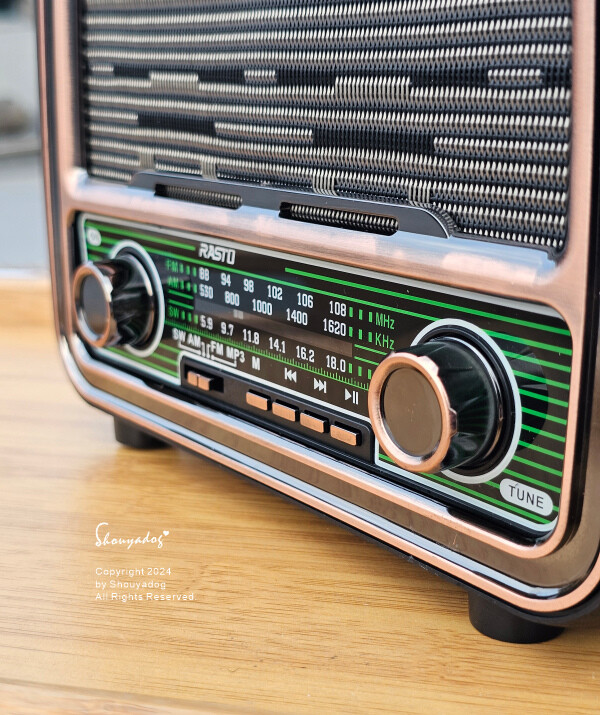 【3C周邊】E-books 中景科技 懷舊時光多功能藍牙喇叭