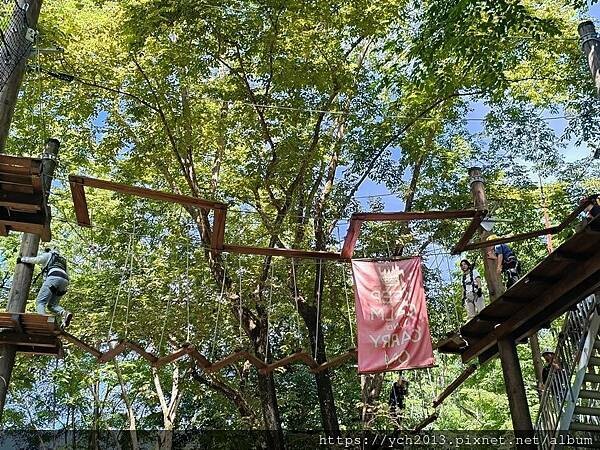 泰雅渡假村守護木³島邁向勇士之路第二天／高空繩索挑戰膽量體能