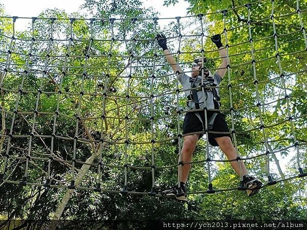 泰雅渡假村守護木³島邁向勇士之路第二天／高空繩索挑戰膽量體能