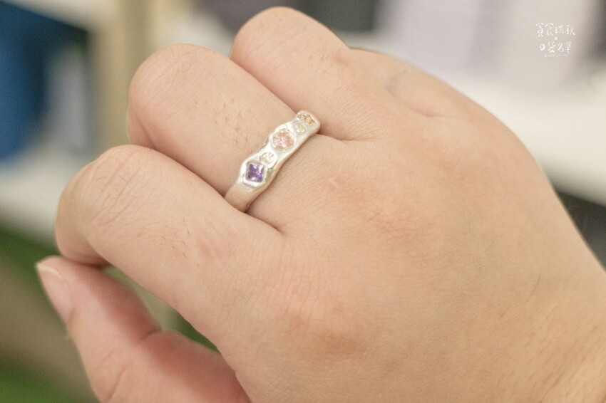 手作體驗｜時下最流行DIY手作寶石銀黏土戒指！自由捏塑獨一無