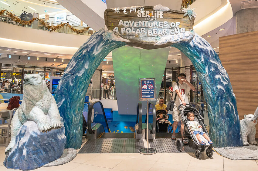 泰國暹羅海洋世界 | 曼谷室內景點推薦!東南亞最大水族館揭開繽紛海底世界~