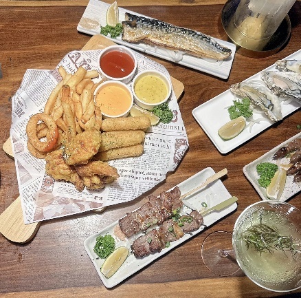 台北市大安區東區餐酒館【台北美食】東區的海底龍宮AQUA Lounge，大安區最浪漫的網紅餐廳！有菜單，東區特色調酒【聚餐推薦】捷運美食【板南線餐廳】