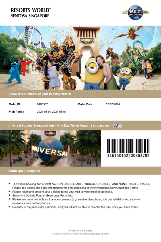 新加坡｜新加坡旅遊｜新加坡環球影城值得去嗎？ 帶小孩快速通心得 含入島攻略