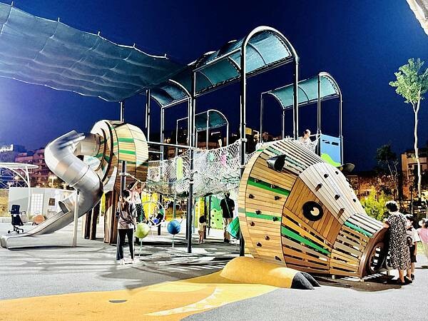 ★台中親子景點推薦★台中最新特色遊戲場『豬事圓滿公園』,全台